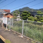 田園地帯の駅