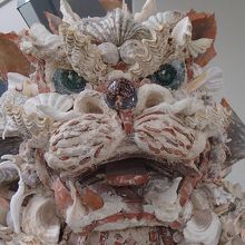 空港にいるシーサーです。