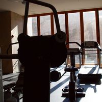 スポーツジムもあります。