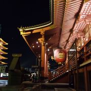 夜の浅草寺がおすすめ