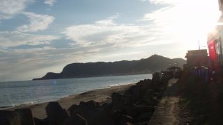 啄木が散歩した浜