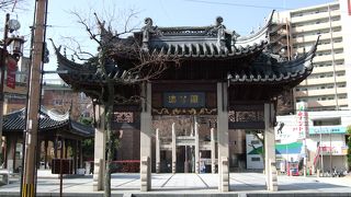 ランタンフェスティバルの時はここがメイン会場になります