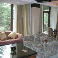 山が見える広いスイート