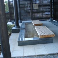 ホテルの構内にある足湯