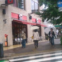 北朝霞駅の北側（TSUTAYA側）