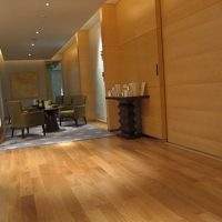 スパの受付。きれいです。