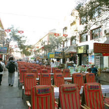 これは午後６時頃。まだ開店準備中です。