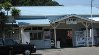 上総興津駅、外房線、守谷海水浴場へ