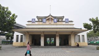1940年に建てられた旧高雄駅の駅舎