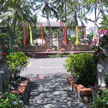 ビーチのあるホテルに宿泊