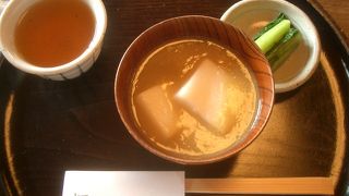 「山栗しるこ」は季節限定。これぞ日本の秋。