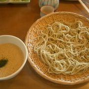 地元の人が多いお蕎麦屋さん