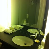 歯ブラシ、シャンプー＆コンディショナーなど揃っている