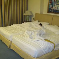 ベットルームもかなり広いですよ。