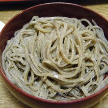 そばの風味豊か