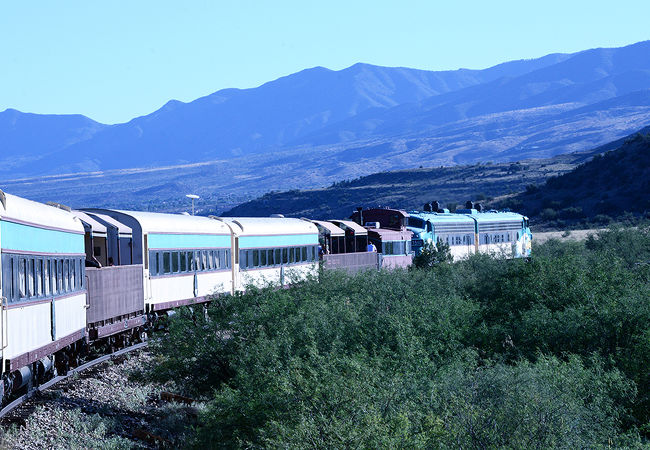 アリゾナの景色に触れる