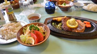 うまい十和田牛のステーキがおすすめ