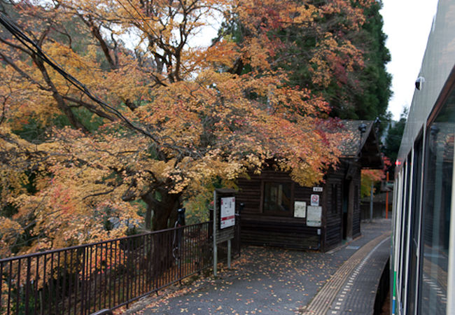 風情たっぷりの駅です