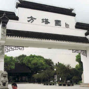 松江区は上海市より古く唐代の歴史建築物が残っています。