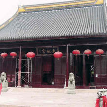 　外灘近くに有った海の守り神　租界の波に洗われて松江に引っ越