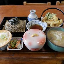 季節限定定食１５００円。美味しい！