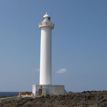 立ち入り禁止の残波岬灯台