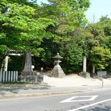 甘南備山から神を迎えていた月讀神社