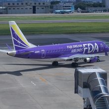 フジドリームエアラインズの飛行機