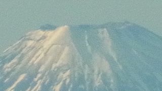 飛行機から見える富士山はタイミングと運が関係します。