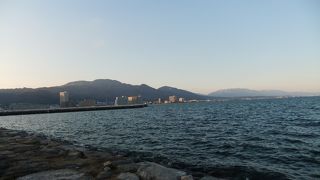 ゆっくり歩くとのんびりできます