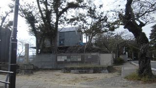 亀山市内にある伊勢亀山城跡