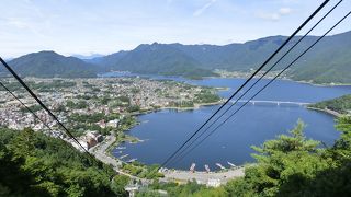 有名な旅館がたくさん。近くにはロープウェイも