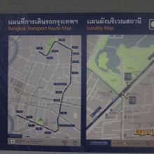 近くの駅からの地図