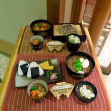 朝食メニューは２種類