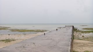 夕日のポイント