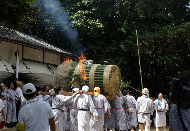 夏の奇祭です