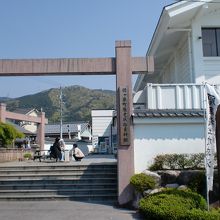 関ヶ原歴史民俗資料館の入り口です