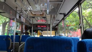 慣れればMRTより安く快適、景色も楽しめます