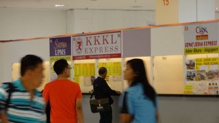 マラッカまでバスで行きました