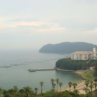 ホテルと鳥羽湾