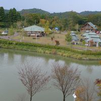 展望台からのキャンプ場