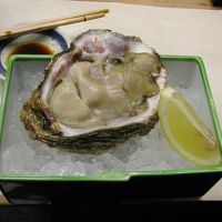 松江で食べたでらうまい　カキ