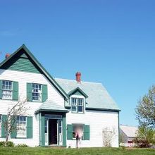 「赤毛のアン」の家を再現しています。