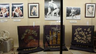 特に奈良出身力士の資料が展示されていまして、かなり本格的です