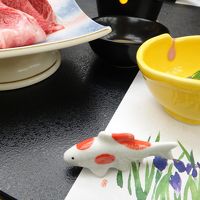 お食事も美味しかった・・・特に鯉こく？が・・・しゃぶしゃぶも