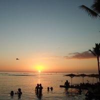 ワイキキのサンセット