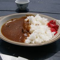 「サンビラ」のカレーライス