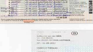 ベルギー国鉄　RAIL　PASS