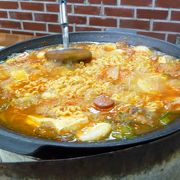 韓国インスタントラーメン鍋