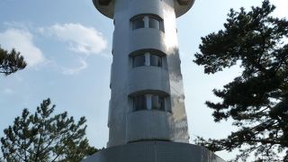 思ったより階段がきつかったが、眺めは良い